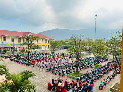 Trường THCS Kỳ Phương tổ chức Hội khỏe Phù Đổng cấp trường